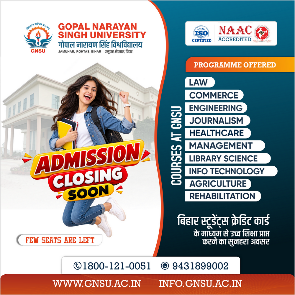 GNSU Admission Open 2026
